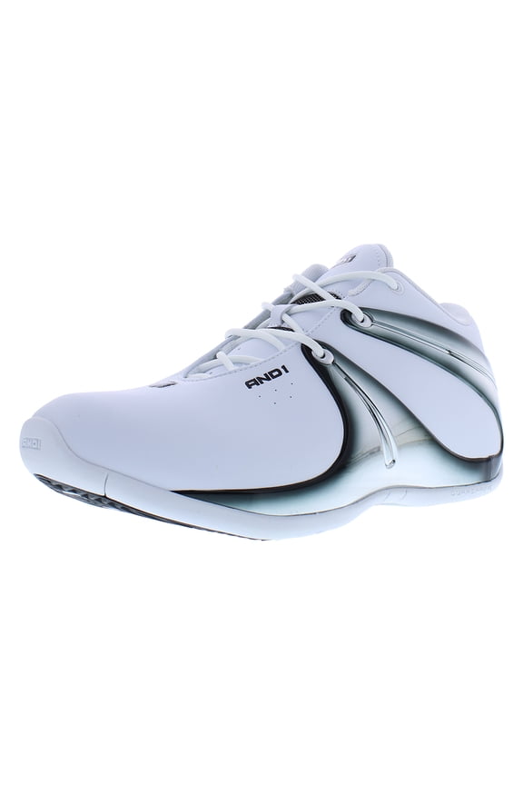 Rise Mens Shoes Size 13, Color: Bright White/Silver