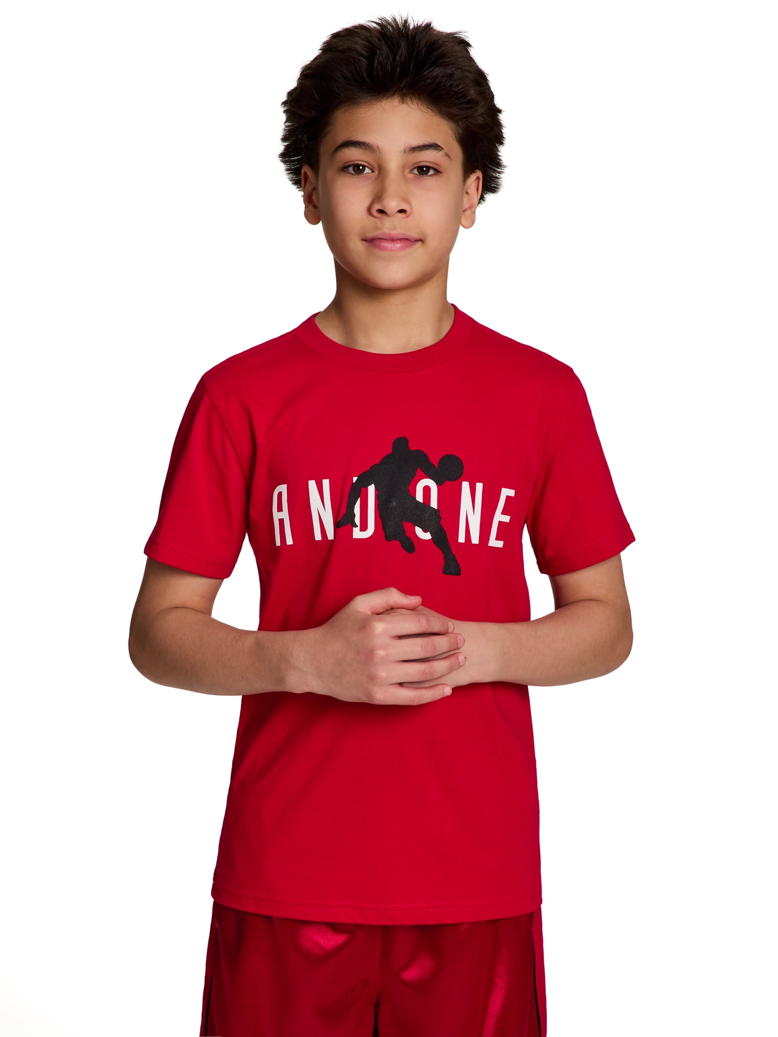 AND1 Boy's Athletic Graphic T-Shirt, Sizes 4-18