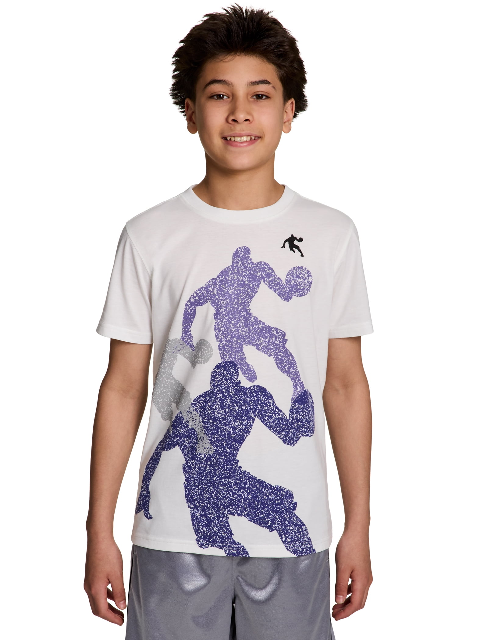 AND1 Boy's Athletic Graphic T-Shirt, Sizes 4-18