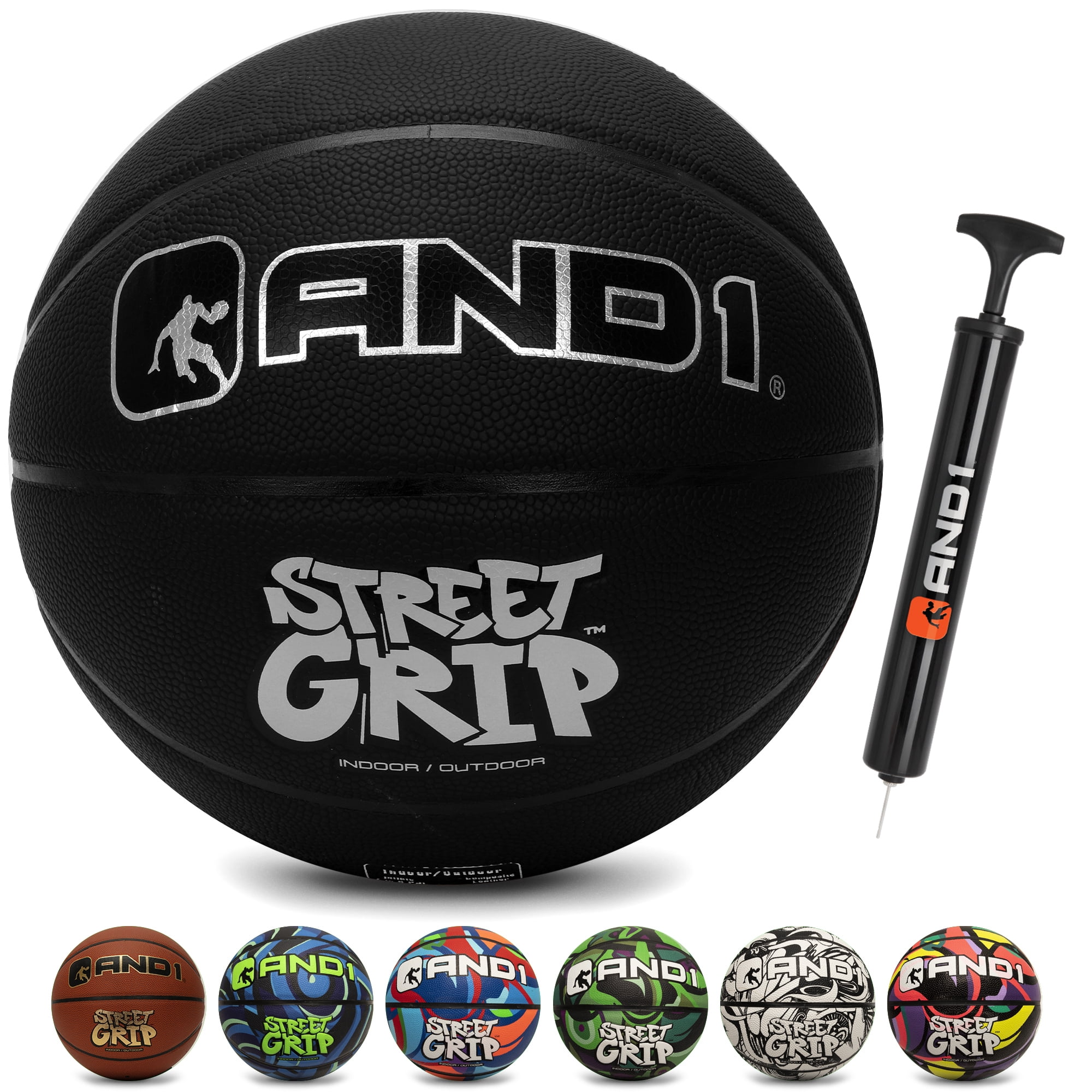 Balón De Baloncesto And1 Ultra Grip Advanced Premium De Go. Color Verde