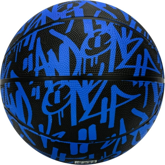AND1 Street Ink Rubber Basketball: Official Regulation Size 7 (29.5 inches) - Deep Channel Construction, Made for Indoor/Outdoor