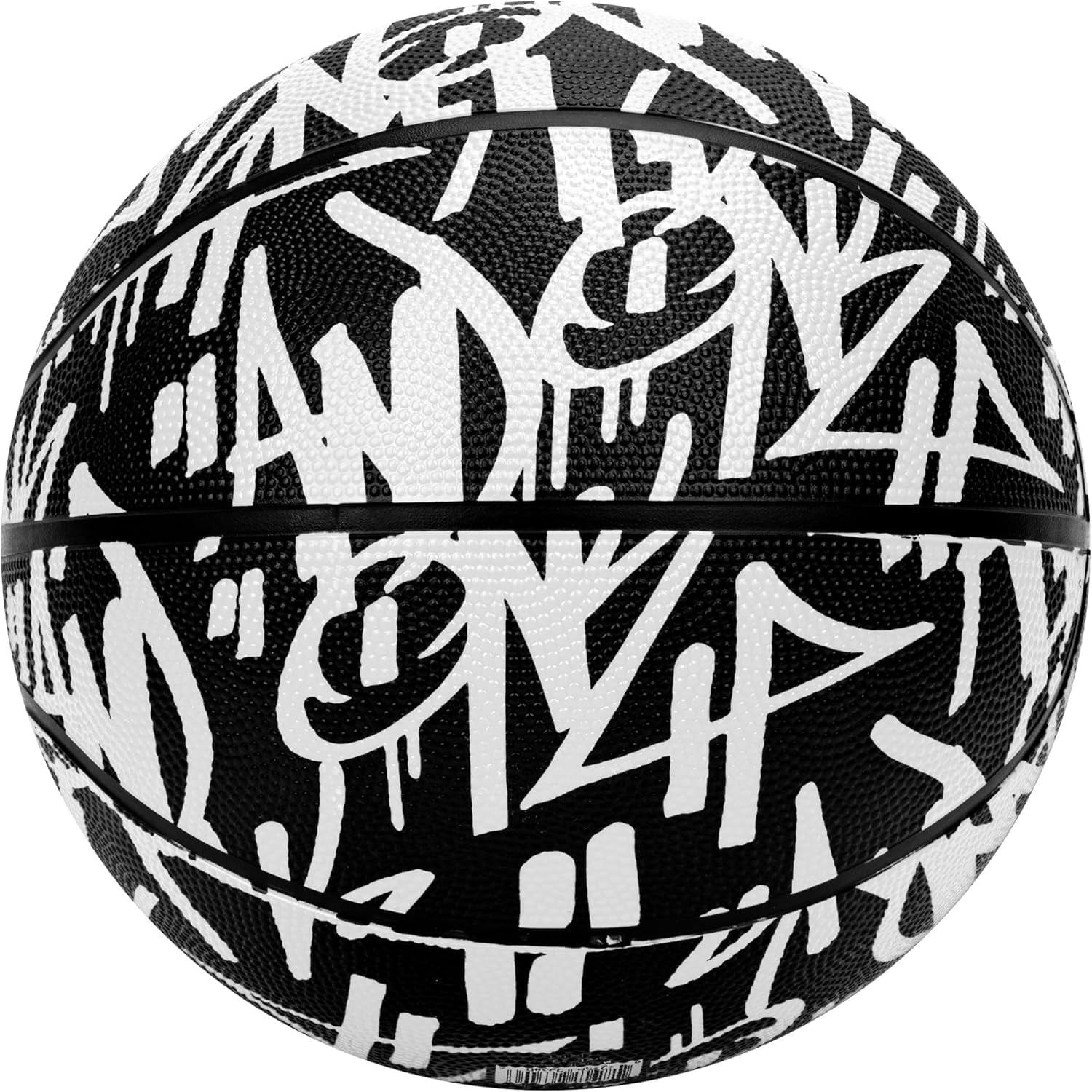 AND1 Street Ink Rubber Basketball: Size 7 (29.5 inches) Deep Channel Construction, for Indoor/Outdoor Use