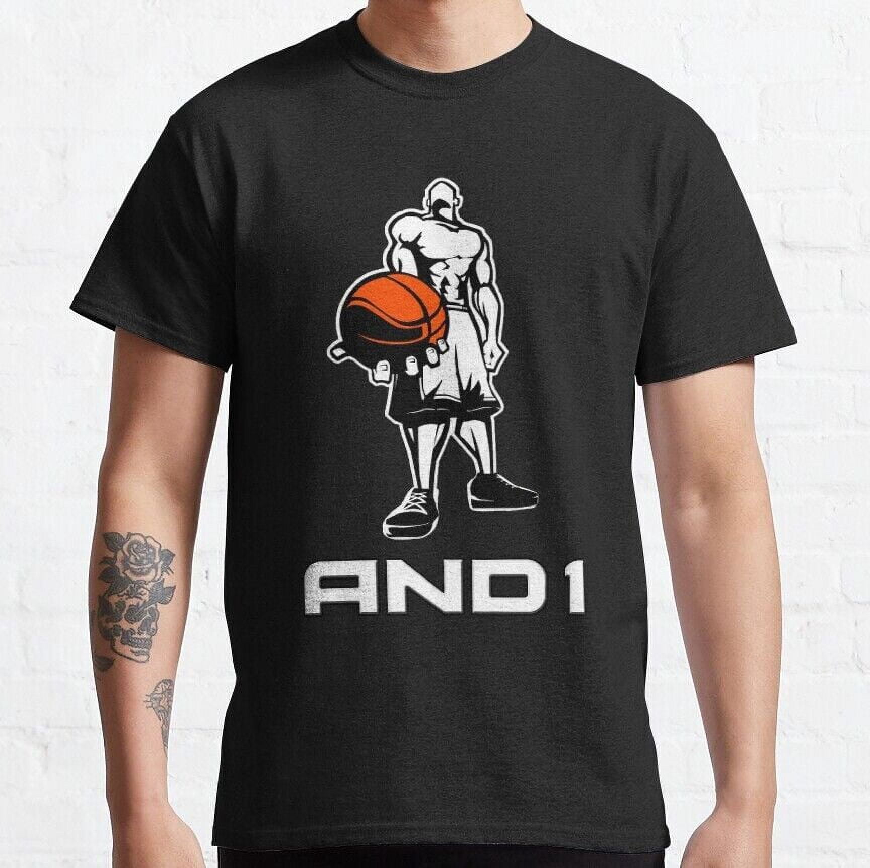 AND1 - Streetballer 1990s Classic T-Shirt - Walmart.com