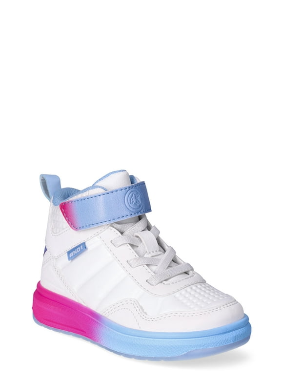 AND1 Toddler Girl Basketball High Top Sneakers