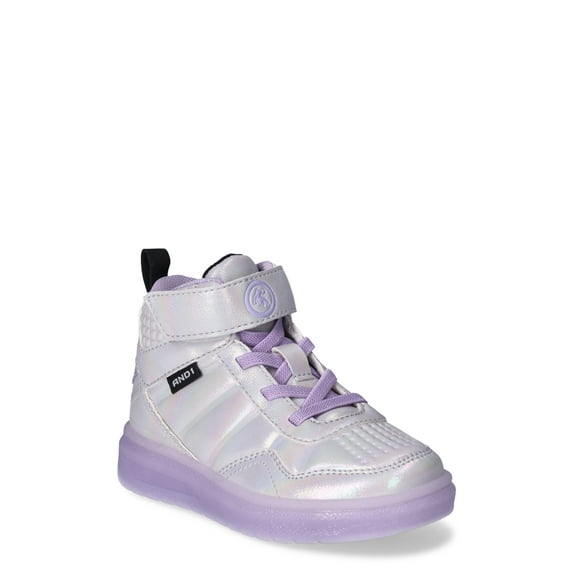 AND1 Toddler Girl Basketball High Top Sneakers