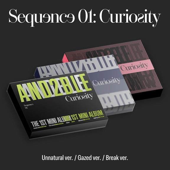 AND2BLE - [SEQUENCE 01: CURIOSITY] 1st Mini Album RANDOM Version