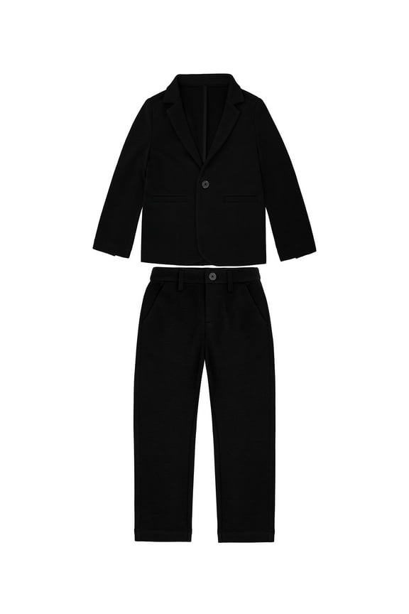 Boys’ Knit Blazer and Pants Set, 2-Piece, Sizes 4-18 & Husky
