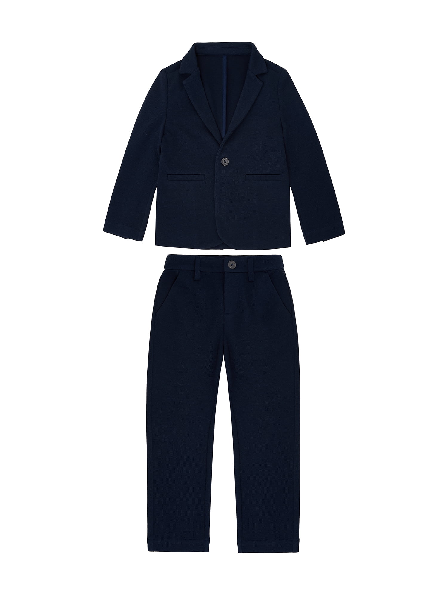 ANDE Boys’ Knit Blazer and Pants Set, 2-Piece, Sizes 4-18 & Husky