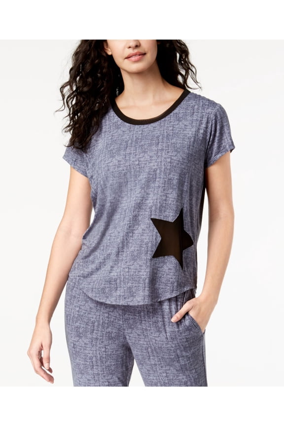 Intimates Blue Sleepwear Shirt Size: L