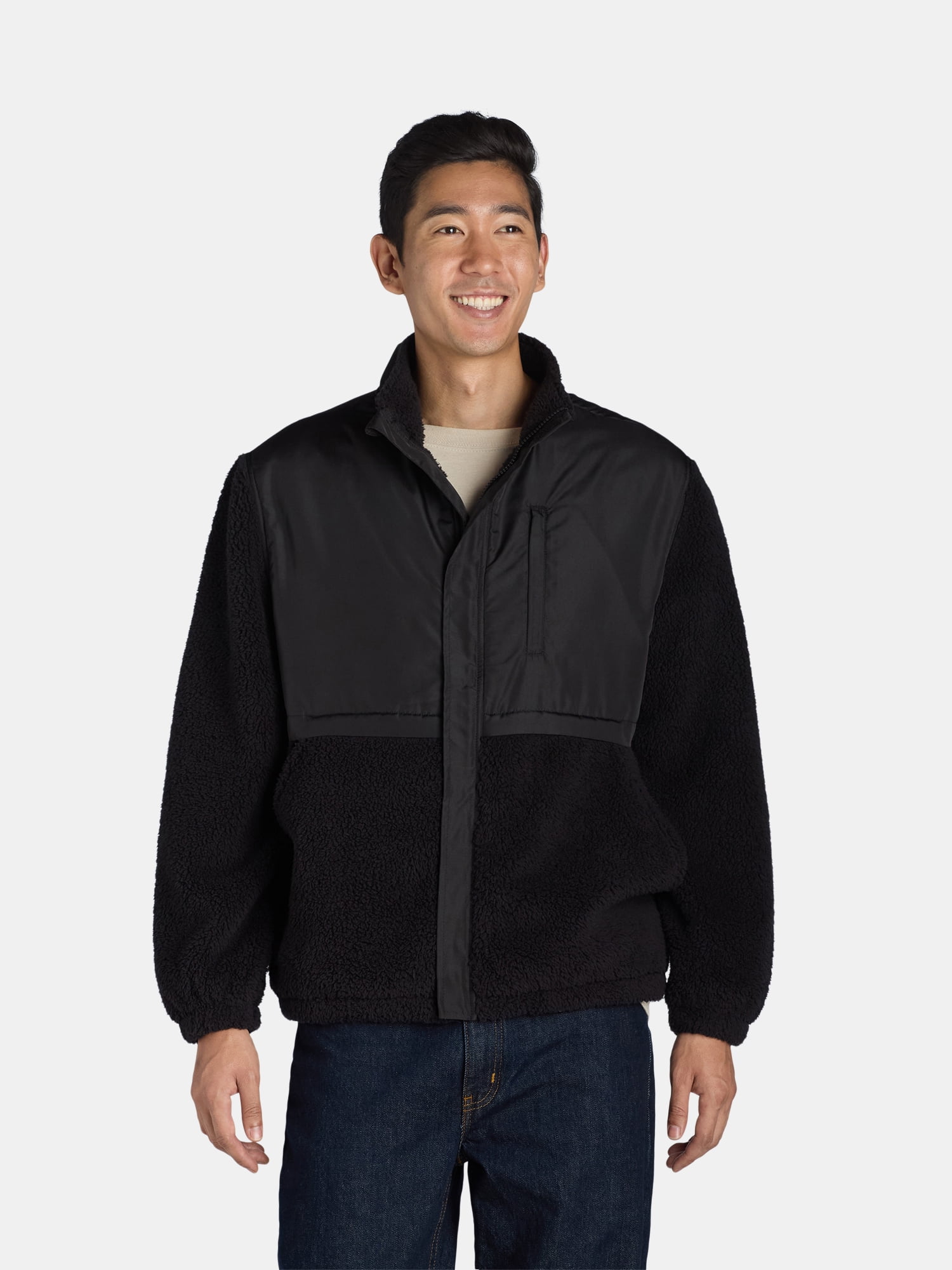 Nylon zip jacket hotsell