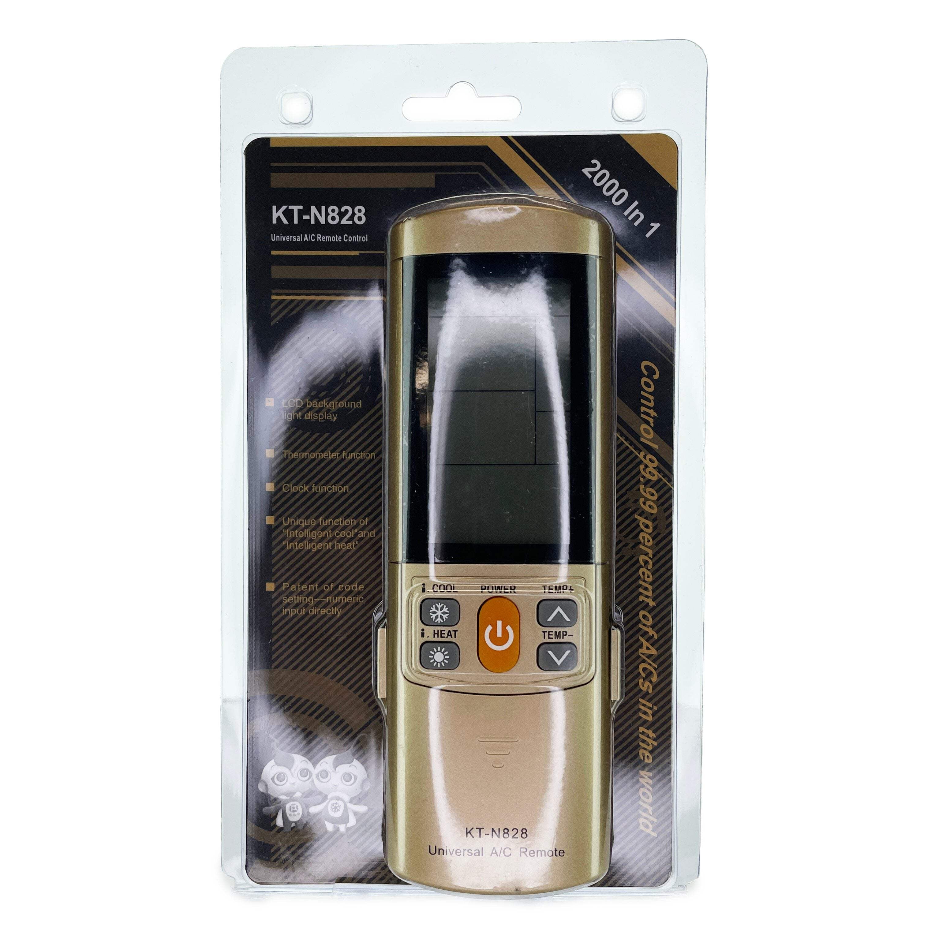 Anderic KTN828 Universal for AC Mini Splits Window units and more Air ...