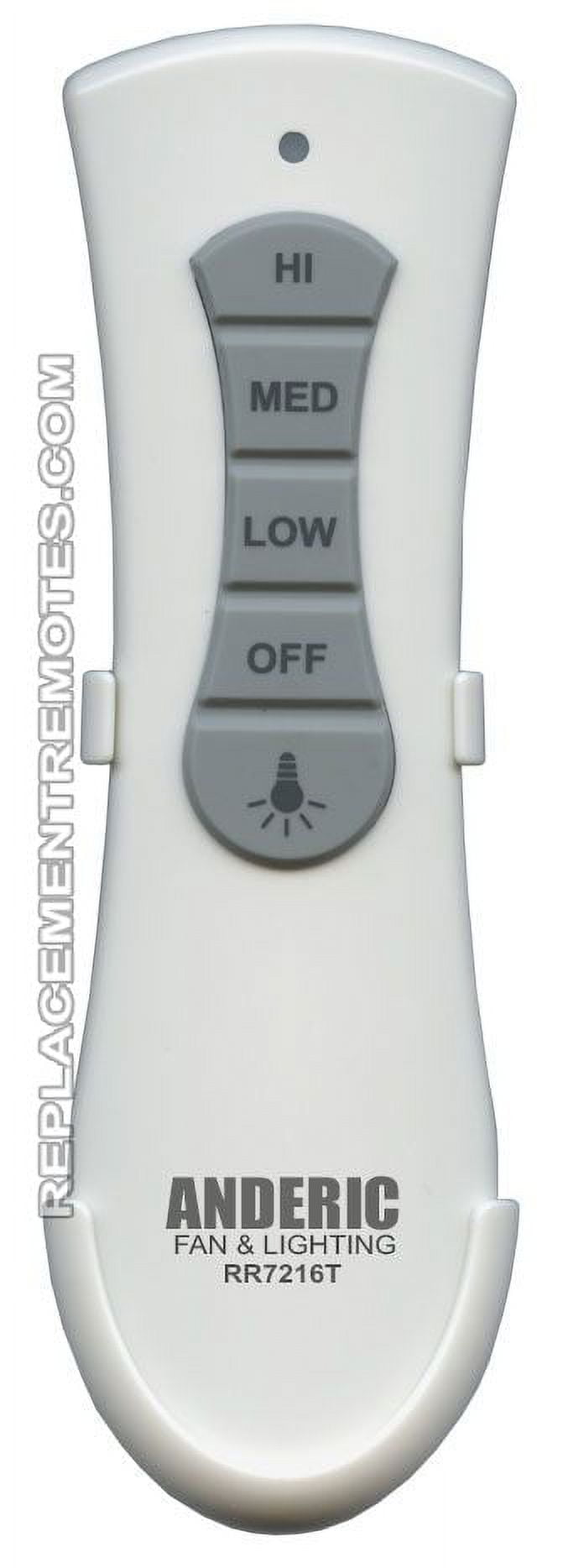 ANDERIC Slim Style RR7216T for Hampton Bay FANHD UC7078T (p/n RR7216T