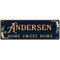thumbnail image 1 of ANDERSEN Home Sweet Home Victorian Look 8x24 Metal Sign 108240046925, 1 of 1