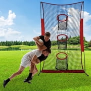 ANDGOAL Football Kicking Net - Improve Your Throwing Kicking Practice with Precision