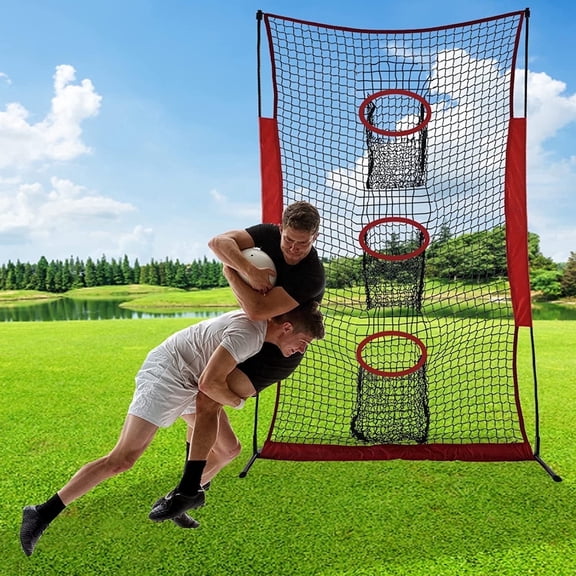 ANDGOAL Football Kicking Net - Improve Your Throwing Kicking Practice with Precision