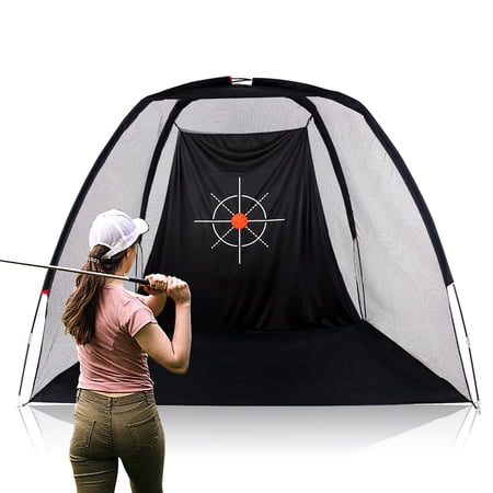 ANDGOAL Golf Hitting Nets - Heavy Duty Golf Net for Home Practice, Quick Setup Golf Training Net