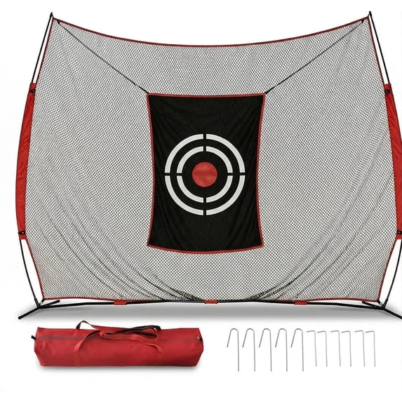 ANDGOAL Golf Practice Hitting Nets - Premium 12x10 FT Golf Training Net ...