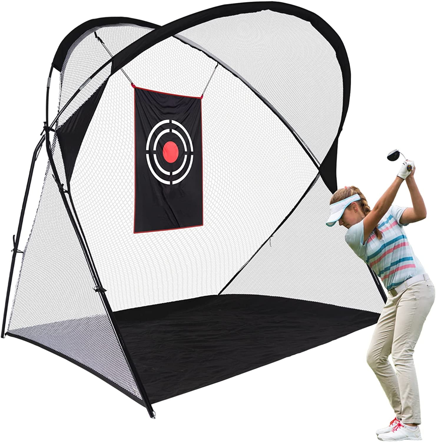 ANDGOAL Golf Practice Net Stable Durable Golf Hitting Net for