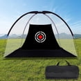 thumbnail image 1 of Andgoal 10x7ft Golf Practice Net with Target Sheet, High Impact Knotless Netting for Backyard Driving & Hitting Training, Portable Carry Bag, 1 of 9