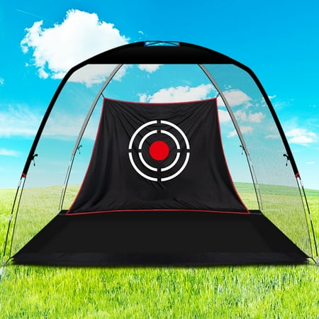 ANDGOAL Portable Golf Net for All-Level Golfers High Impact Easy Setup Golf Net for Indoor Backyard 12x6x7 FT