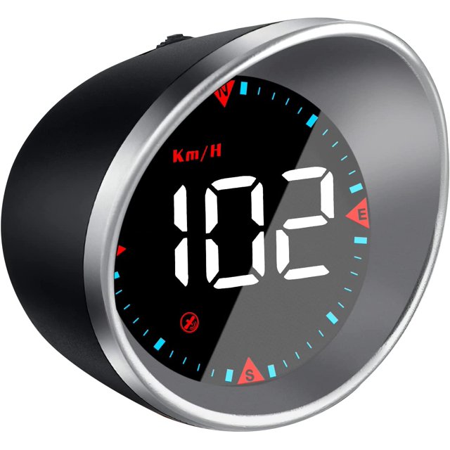 ANDOE Car Speedometer, GPS Digital Speed Meter KMH & MPH Digital GPS Smart Speedometer with