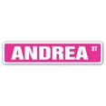 thumbnail image 1 of ANDREA Street Sign Childrens Name Room Sign | Indoor/Outdoor |  30" Wide, 1 of 5