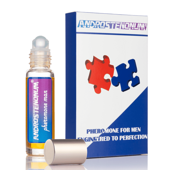 Pheromone Cologne for Men ANDROSTENONUM Strong Roll On Perfume Oil with 48-Hour Long-Lasting Formula - Mens Cologne Pheromone Perfumes for Daily Wear - The Original Perfumes for Men 0.34 Fl Oz