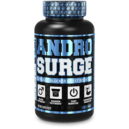 ANDROSURGE Estrogen Blocker for Men - Natural Anti-Estrogen, Testosterone Booster & Aromatase Inhibitor Supplement - Boost Muscle Growth & Fat Loss - DIM & 6 More Powerful Ingr