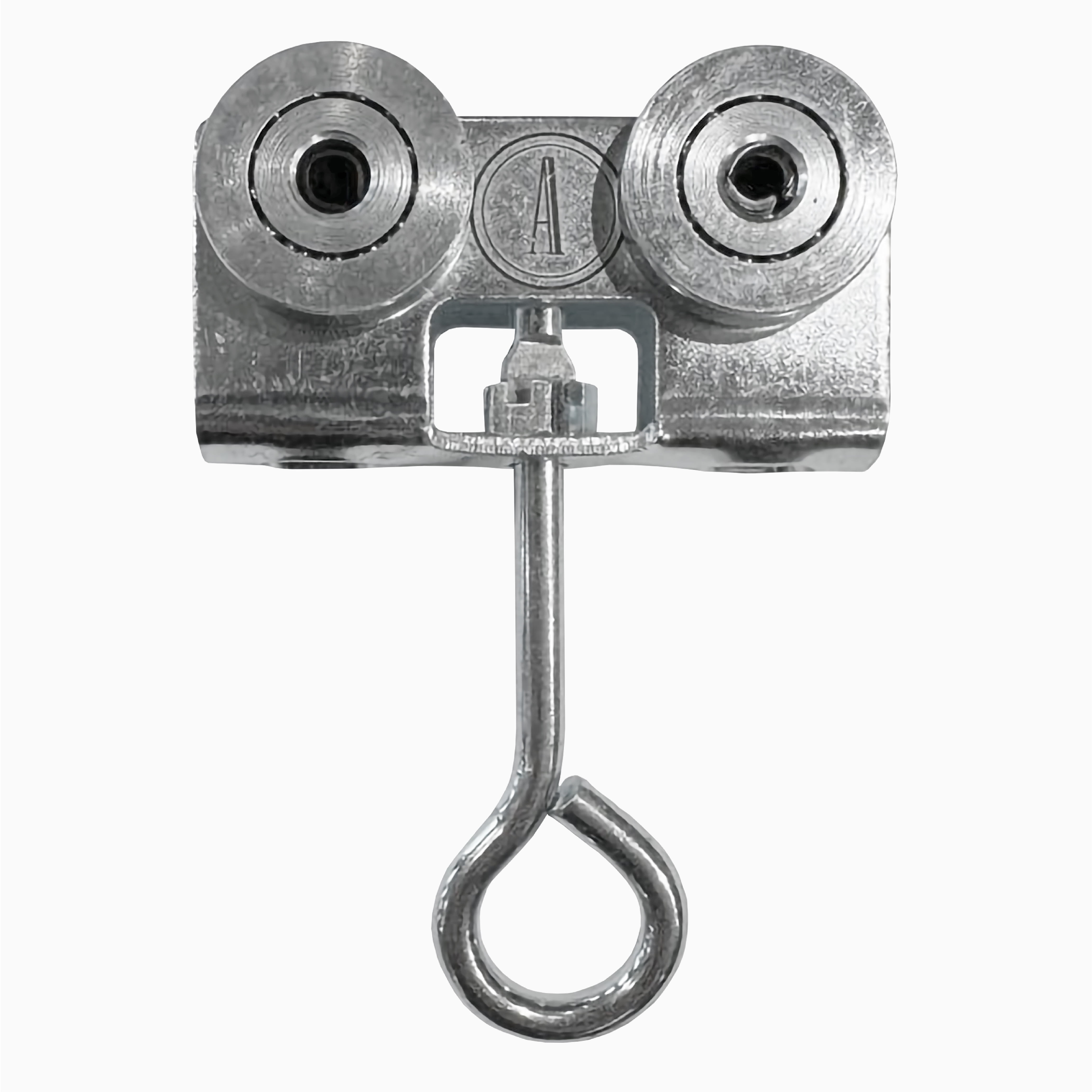 ANDUSTRIAL 4 Bearing Trolley Assembly Roller With Eye Loop/Hook