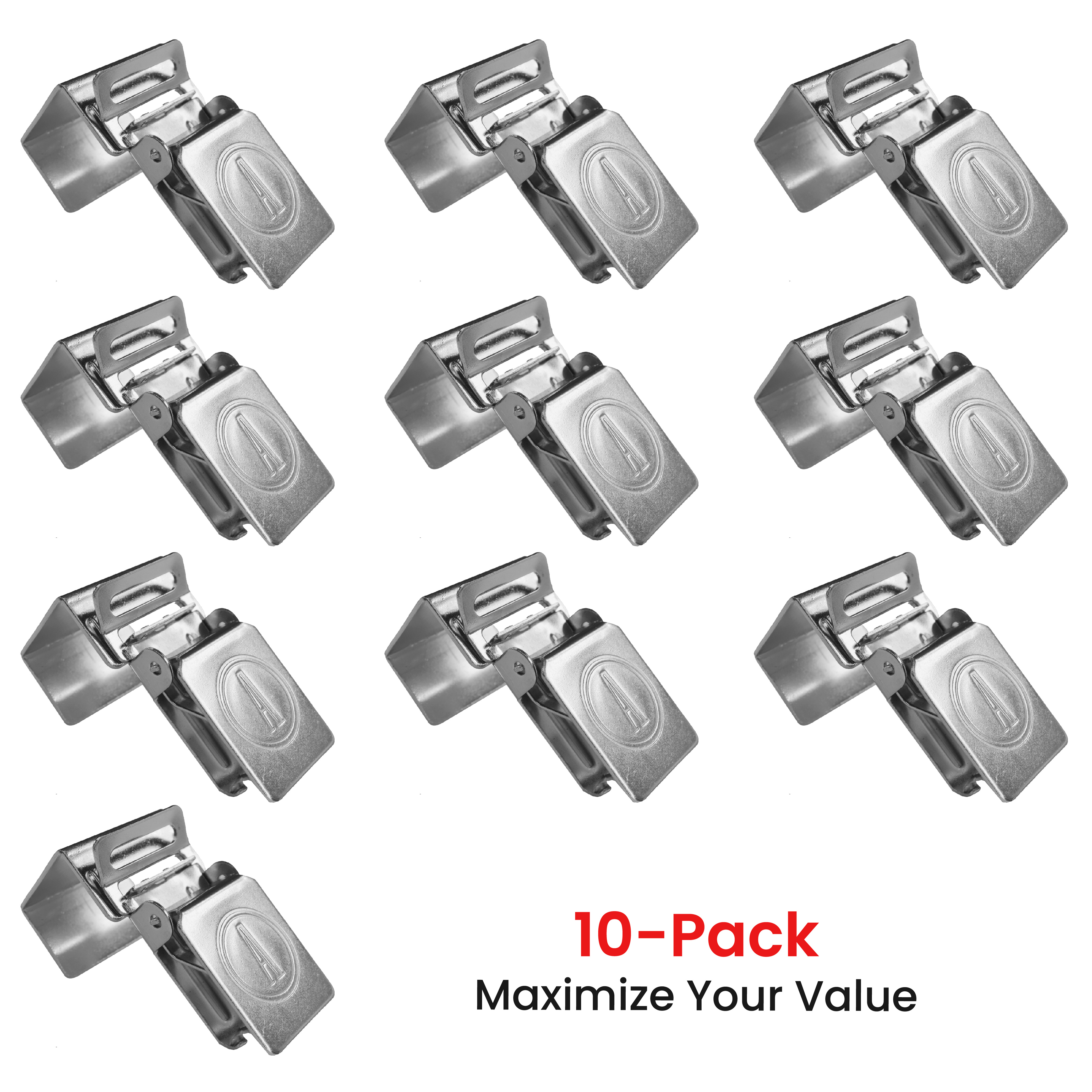 ANDUSTRIAL Large Alligator Rug Clips for Displaying Heavy Rugs On