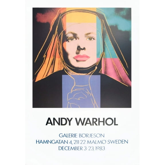 ANDY WARHOL Ingrid The Nun, 1983