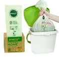 thumbnail image 1 of ANECO 100% Compostable Waste Bags 2.6 Gallon, Extra Thick Kitchen Small Compost Bags for Countertop Bin (100 Count), 1 of 6