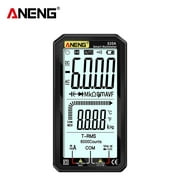 ANENG 4.7 Inch LCD Multimeter Auto Ranging, True RMS, and Shockproof Silicone Cover Ideal for Electronics