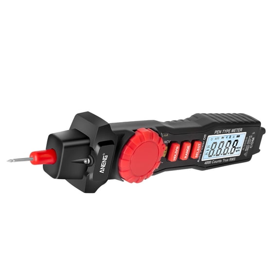 ANENG A3004 Digital Pen Multimeter Auto Ranging AC/DC Voltage Tester, 4000 Counts, with NCV, Capacitance, Diode Test, Flashlight & Backlit LCD, Compact Portable Tool for Home & Lab