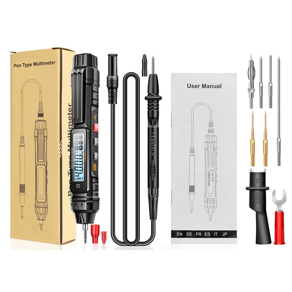 ANENG A3005 Smart Voltage Tester Pen - Non-Contact AC Voltage Detector with Phase Sequence & Live Wire Sensor | Digital Display for Electricians