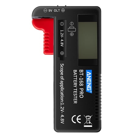 ANENG BT-168 PRO Battery Tester Digital-display Type Tester Battery Checker Battery Capacity Diagnostic Tool Universal Tester Checking D C AAA AA Button Battery price history and forecast - Zootealy Zootealy