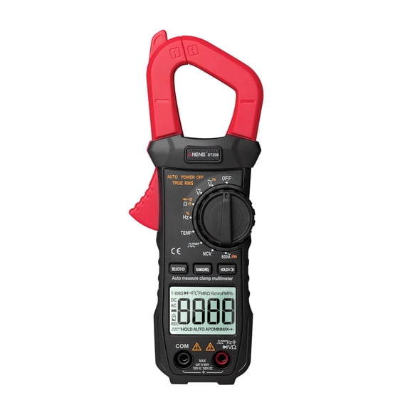 ANENG Clamp Meter,Tester Meters Voltmeter Clamp Meter 6000 Amp Clamp Tester RMS Amp Clamp Voltmeter Auto LCD Clamp Tester Meters Meters Voltmeter Auto 6000 RMS Amp Clamp ST209 Clamp Meter