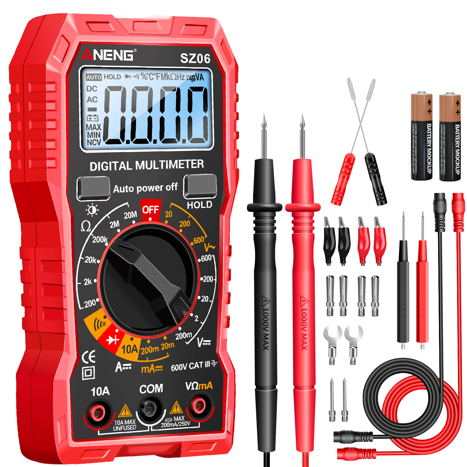 Hyper Tough Digital Multimeter