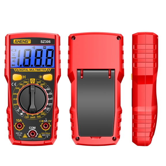 ANENG SZ306 Digital Multimeter AC/DC Voltage Current Tester Resistance Continuity Data Hold