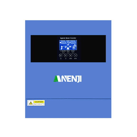 ANENJI 4200W Hybrid Inverter 24VDC, 220/230V AC All-in-One Pure Sine Wave 100A MPPT, Max PV Input Voltage 500V
