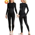 thumbnail image 1 of ANFERRY Womens Ski Thermal Set Quick Dry Breathable 2 Pieces Base Layers Seamless Crew Neck Warm Long John Underwear for Winter, 1 of 8
