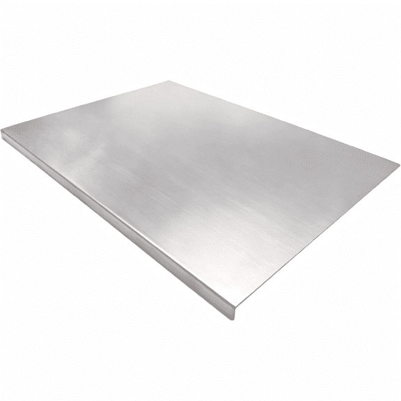 ANGAR Stainless Steel Cutting Boards for Kitchen, (23.6 x 15.7 in),Kneading Cutting Board Mats, Suitable for Bread, Meat, Vegetables