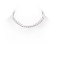 thumbnail image 1 of ANGARA 7-8mm, 16" Single Strand Freshwater Cultured Pearl Necklace in 925 Sterling Silver for Women | June Birthstone, Birthday, Anniversary, Jewelry Gift for Women | Pearl Necklace, 1 of 7