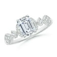 thumbnail image 1 of ANGARA IGI Certified Lab Grown 1.17 Ct Diamond Engagement Ring for Women in 14K White Gold (Size-7x5mm| Color-F-G| Clarity-VS) | April Birthstone, Anniversary, Jewelry Gift for Women | Diamond Ring, 1 of 4