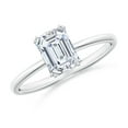 thumbnail image 1 of ANGARA IGI Certified Lab Grown 1.17 Ct Diamond Engagement Ring for Women in 14K White Gold (Size-7x5mm| Color-F-G| Clarity-VS) | April Birthstone, Anniversary, Jewelry Gift for Women | Diamond Ring, 1 of 4