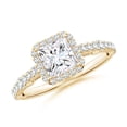 thumbnail image 1 of ANGARA IGI Certified Lab Grown 1.05 Ct Diamond Engagement Ring for Women in 14K Yellow Gold (Size-5.5mm| Color-F-G| Clarity-VS) | April Birthstone, Anniversary, Jewelry Gift for Women | Diamond Ring, 1 of 7