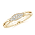 thumbnail image 1 of ANGARA Lab Grown Diamond Marquise Wedding Ring for Women in 14K Yellow Gold (Size-1.3mm| Color-F-G| Clarity-VS) | April Birthstone, Anniversary, Jewelry Gift for Women | Lab-Grown Diamond Ring, 1 of 6