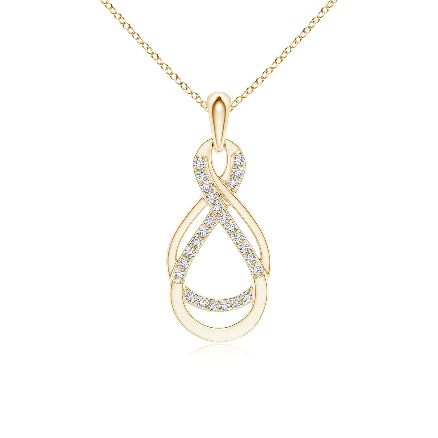 アクセサリー K18/Au 750 yellow gold infinity pendant K18/Au 750 yellow gold infinity pendant