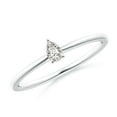 thumbnail image 1 of ANGARA Natural Solitaire Diamond Engagement Ring in 14K White Gold for Women (Size-4x2.5mm| Color-I-J| Clarity-I1-I2) | April Birthstone, Anniversary, Jewelry Gift for Women | Natural Diamond Ring, 1 of 8