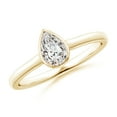 thumbnail image 1 of ANGARA Natural Solitaire Diamond Engagement Ring in 14K Yellow Gold for Women (Size-6x4mm| Color-I-J| Clarity-I1-I2) | April Birthstone, Anniversary, Jewelry Gift for Women | Natural Diamond Ring, 1 of 8